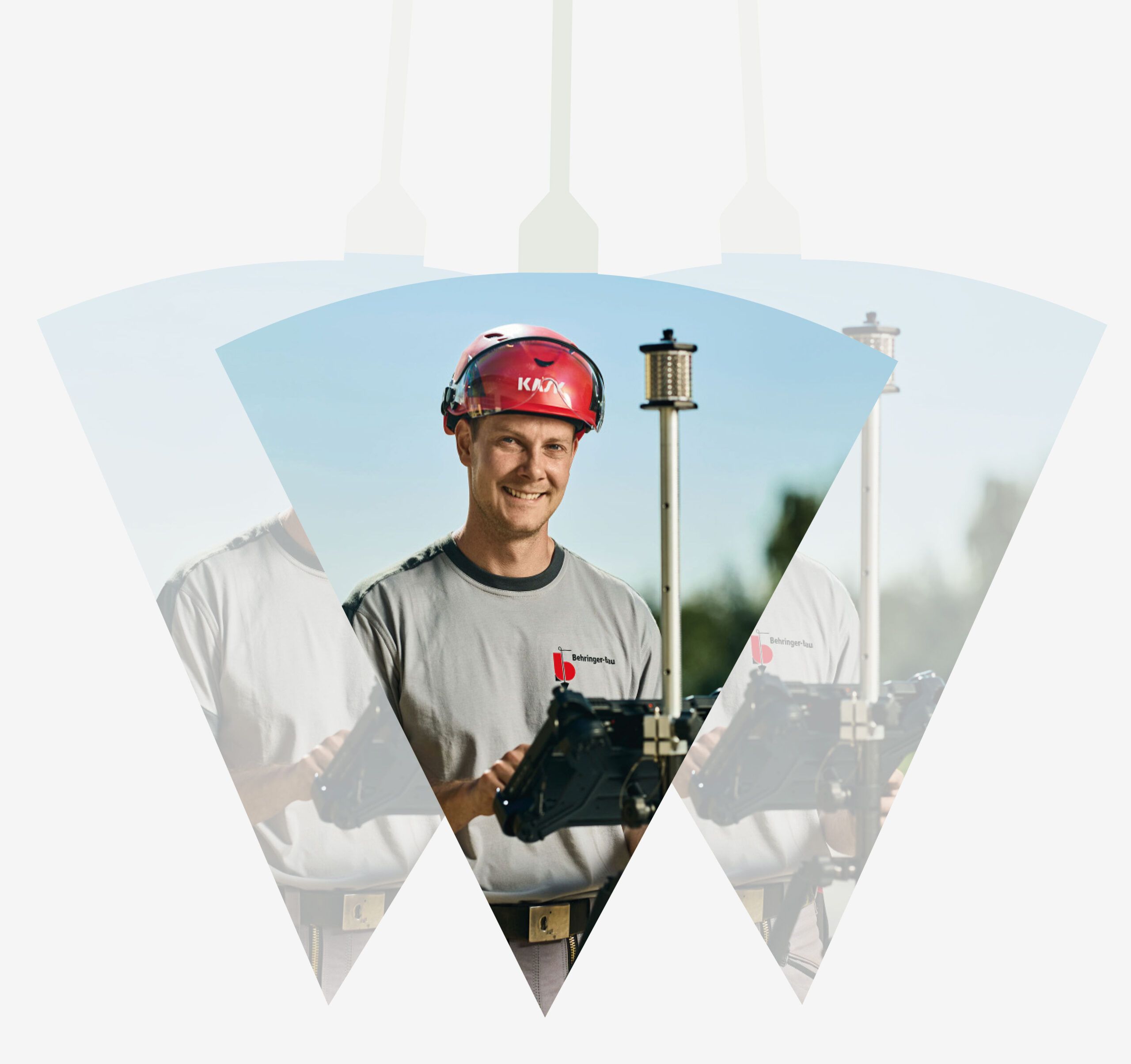 Tobias Behringer bei Messungen 